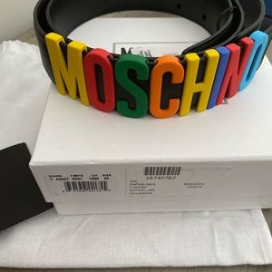 Authentic Fantasia Unica MOSCHINO Belt!